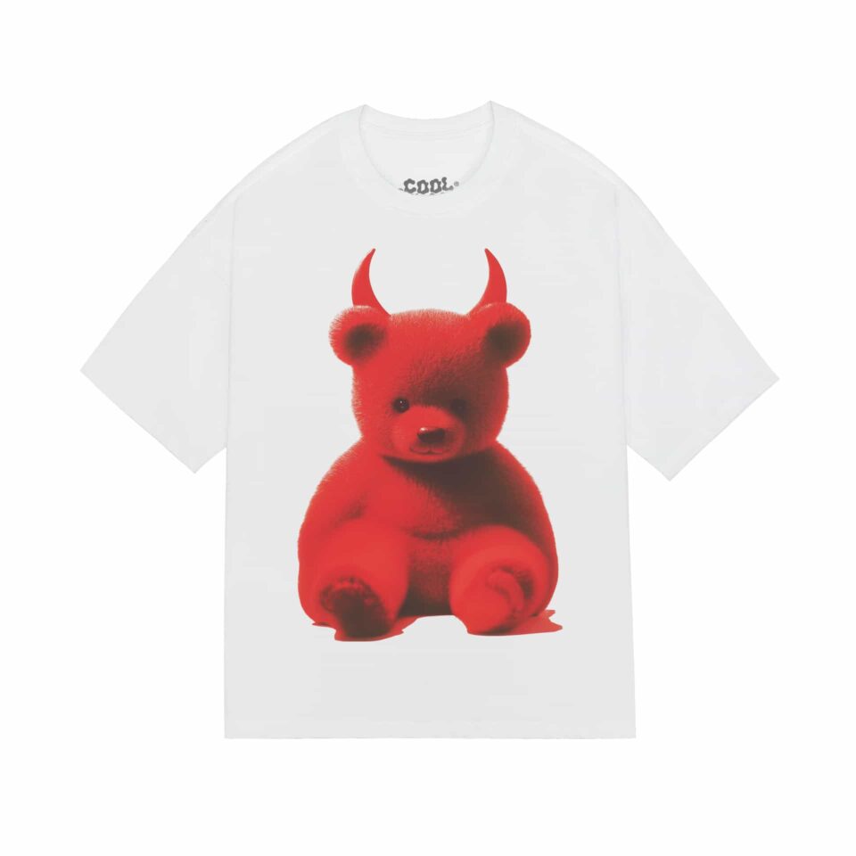 Diablo Teddy Oversized T-Shirt - Cool Atoms